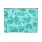 Punk Rock Pussy Turquoise Toile Accessory Pouch