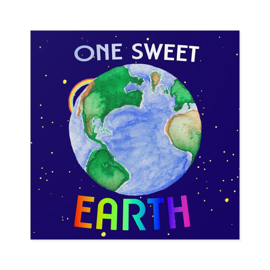 One Sweet Earth Stickers