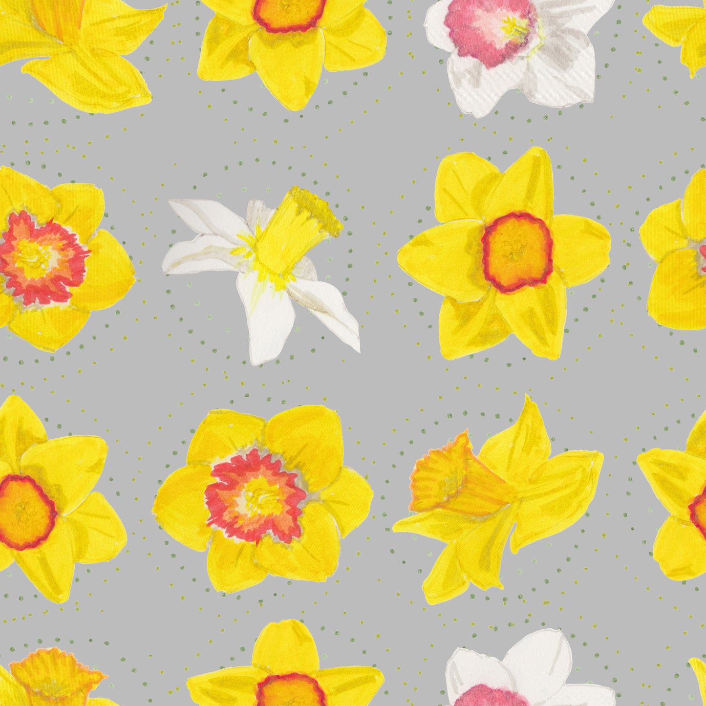 Daffodil Festival Fabric Collection at Spoonflower