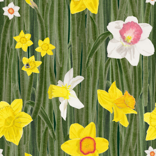 Daffodil Festival Fabric Collection at Spoonflower