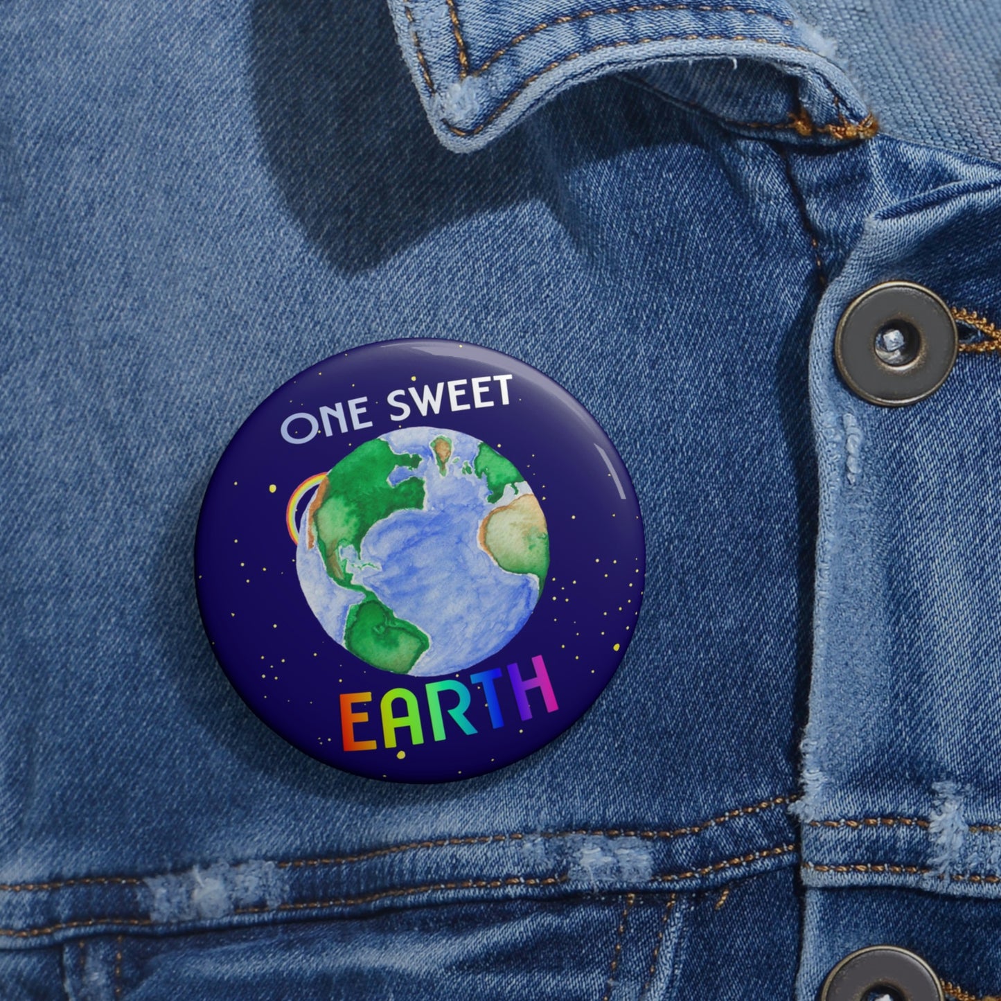 One Sweet Earth Pin