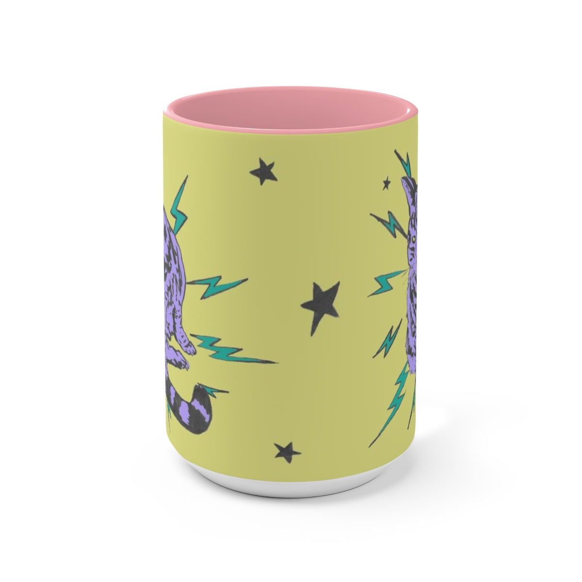 Yellow Punk Rock Pussy Mug