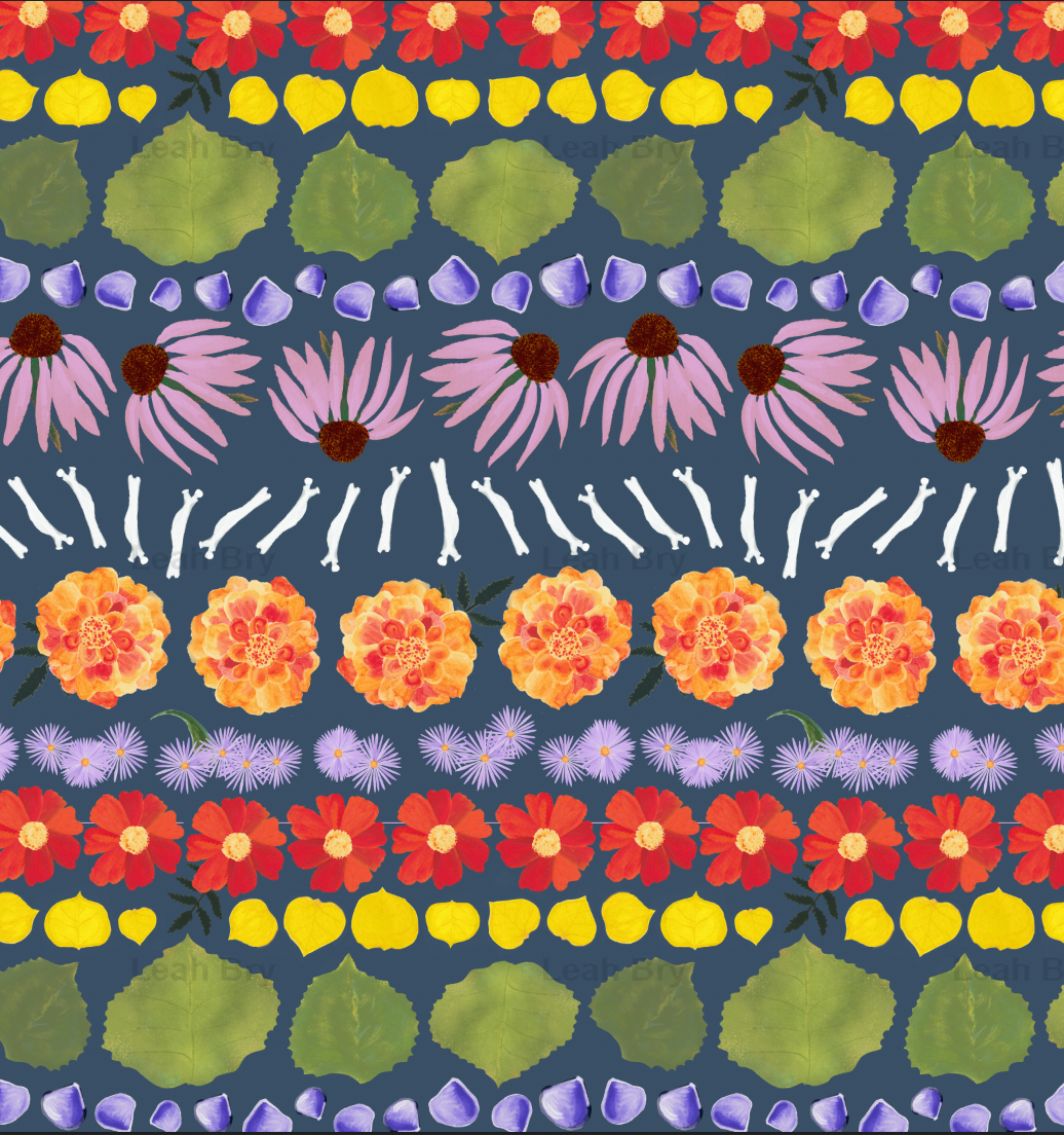 Crisp Air Fabric Collection at Spoonflower