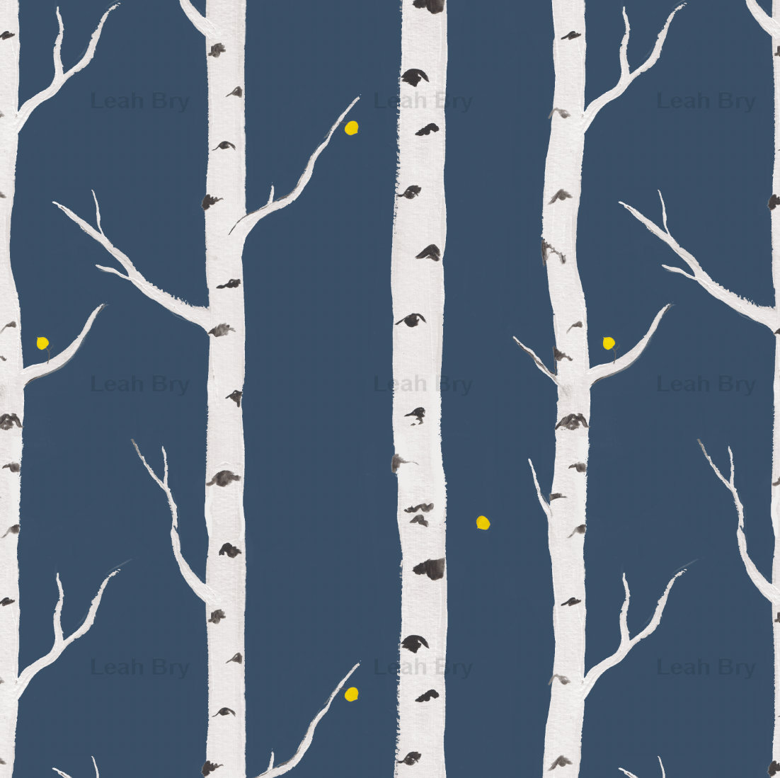 Crisp Air Fabric Collection at Spoonflower