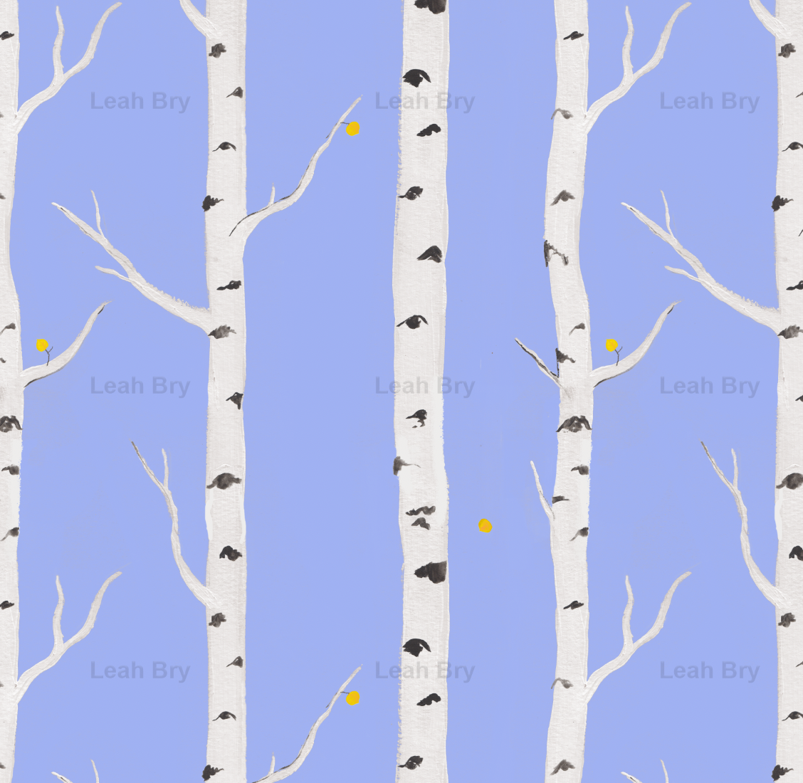 Crisp Air Fabric Collection at Spoonflower