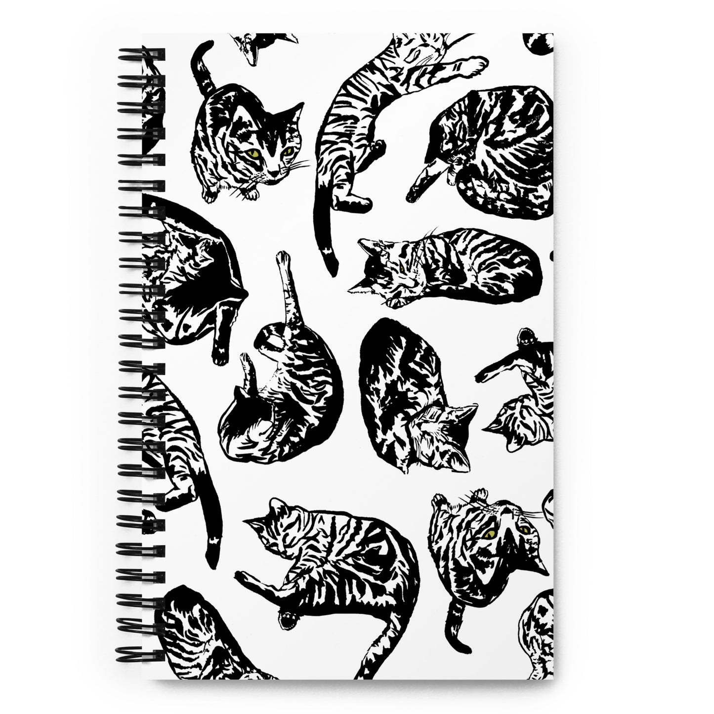 Punk Rock Pussy Toile Spiral Notebook