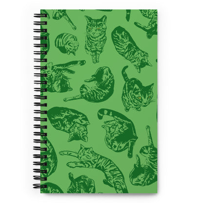 Punk Rock Pussy Toile Spiral Notebook